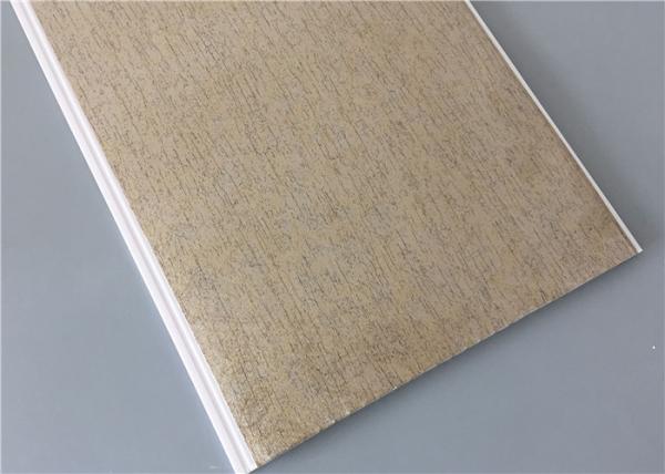 Fireproof Plastic Laminate Panels For Wall / Ceiling 10 Inch Flat Board Type