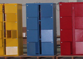 Waterpark/alquiler del dispositivo de los armarios de equipaje del parque del océano con la pantalla táctil de 15 pulgadas Pinpad