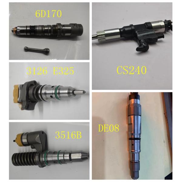 6738-11-3100 Excavator Replacement Parts Komatsu Injector Assy For PC200-7