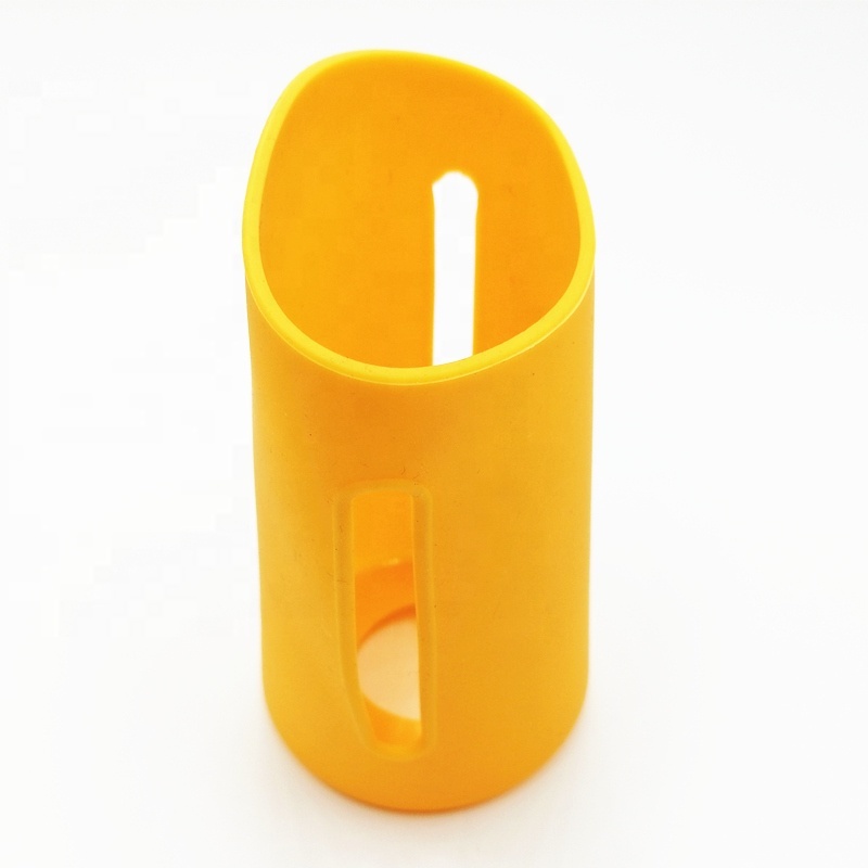 Silicone Purple Rubber Grip Bottle Cup Grip Heat Resistant Sleeve Grip Holder