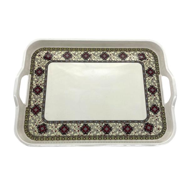 18 Inch Melamine Dinner Plate Tray Dinnerware Imitation Porcelain