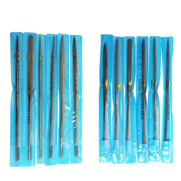 6pcs que dá forma a arquivos para a joia que faz Clay Sculpting dirigido liso