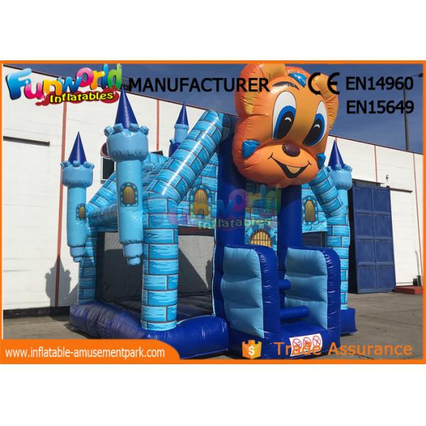 Caroon Commercial Grade PVC Tarpaulin Inflatables Jumping Castle For Park