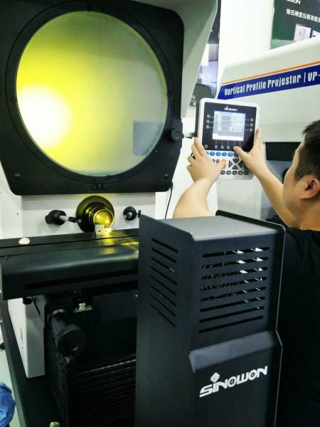 Horizontal Digital Profile Projector Optical Comparator with DRO DP300 Widely Used in Electronic, Rubber Industry