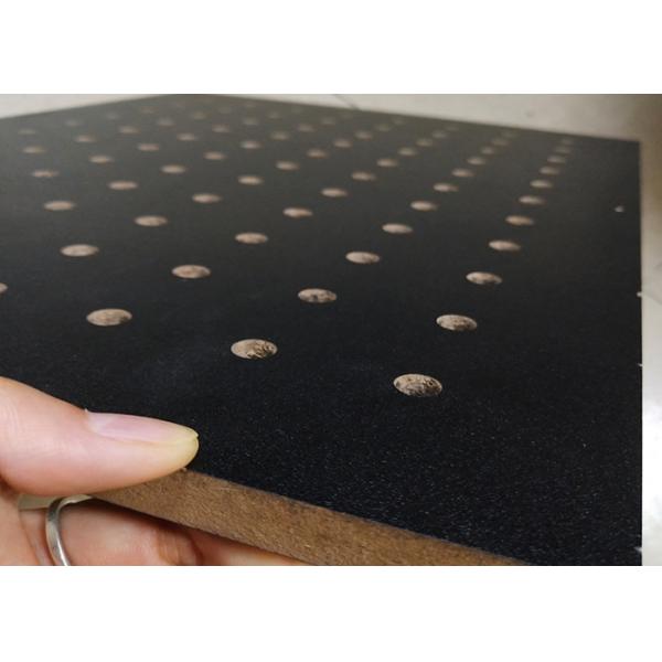 4mm 4.5mm 6mm White MDF Pegboard Decorative 4*8ft Melamine Wall Panel