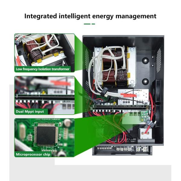 ES OEM Solar Cell Inverter DC to AC Manufacturer & Supplier 3KW-25KW
