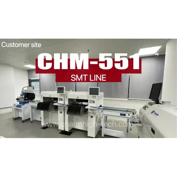 Charmhigh Automático SMT Chip Mounter PCB Assembléia SMD Pick and Place Machine