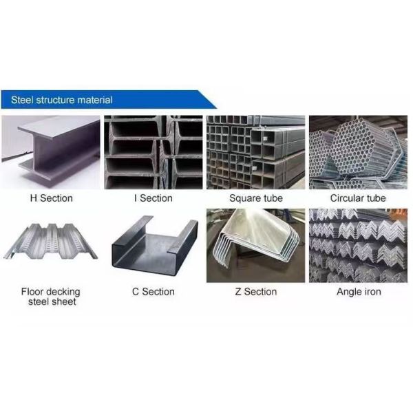 Prefab Prefabricated Steel Frame Structure House Warehouse Workshop Building