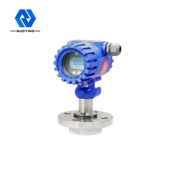 10MPa Flush Diaphragm Pressure Transmitter With Digital Display IP65 24V Power Supply