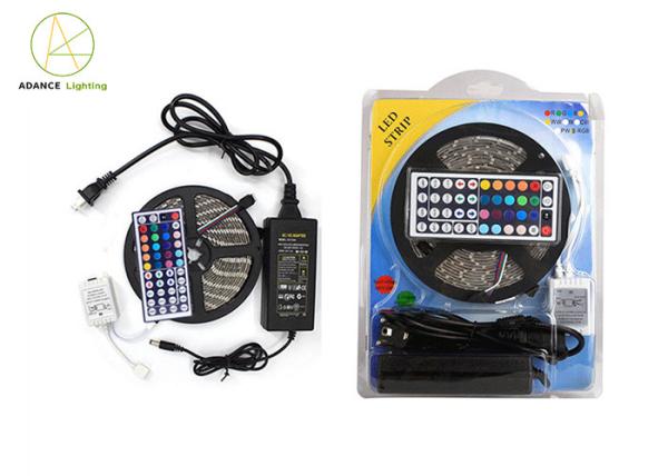 DC12V SMD 800LM RGB LED Flexible Strip Lights 5050 With Controller