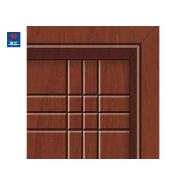 Exterior Solid Board Single Leaf Doors Design Fire Rated Wooden Door