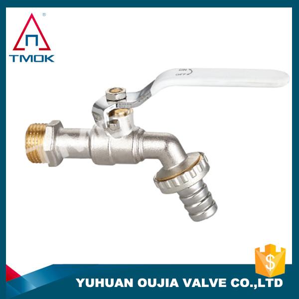Brass Basin Tap Waterfall Bathroom Brass Ball Valve Taper Wall Mount Brass Garden Bibcock