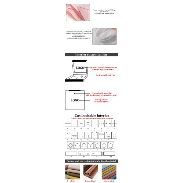 Upscale Luxurious Firm Cardboard Paper Tote Bag Luxury Packaging With Handles