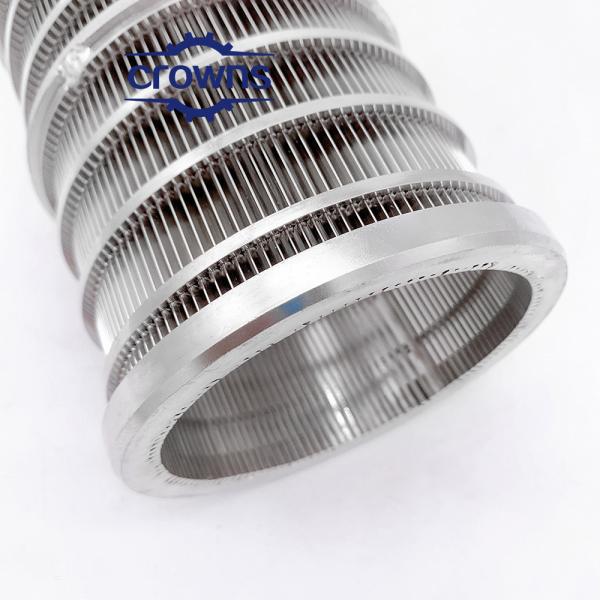 2 мм 0,5 мм 150 микрон Размеры слотов на заказ Нержавеющая сталь клиновой проволока фильтр Песок экрана управления Johnson Tube