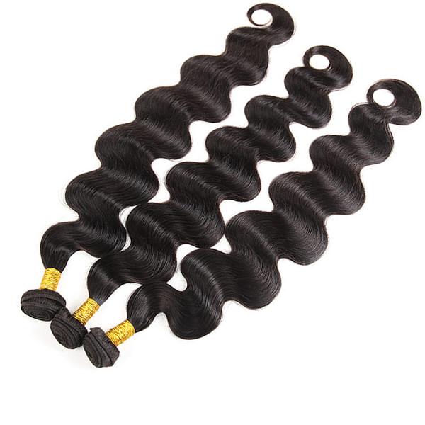 BODY WAVE Cheap Natural  Remy Indian Human Hair Vendor Weave Bundles and wefts