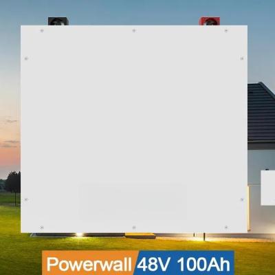 Lifepo4 Powerwall Bateria Solar Pacote de Armazenamento de Energia 5kwh 48v 51.2v 50ah 100ah