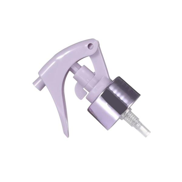 Pulvérisateur à gâchette miniature violet 24/410 28/410 avec jupe en aluminium