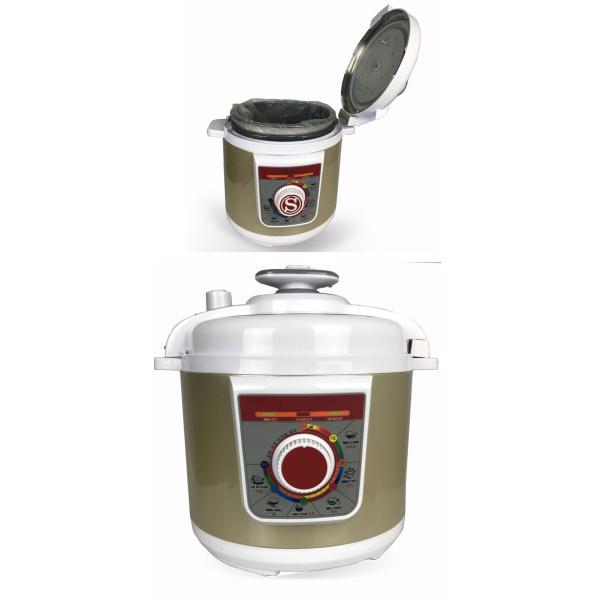 LG-07 Programmable Electric Pressure Cooker Aluminum Alloy Innner Pot Non Stick Coating