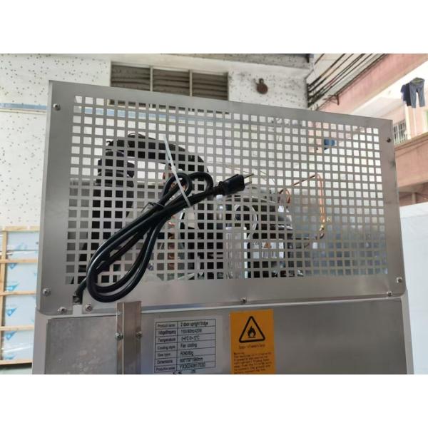 Commercial Upright Fridge Marine Bullet Foot Fridge Customized Kitchen Freezer With 120V/60Hz