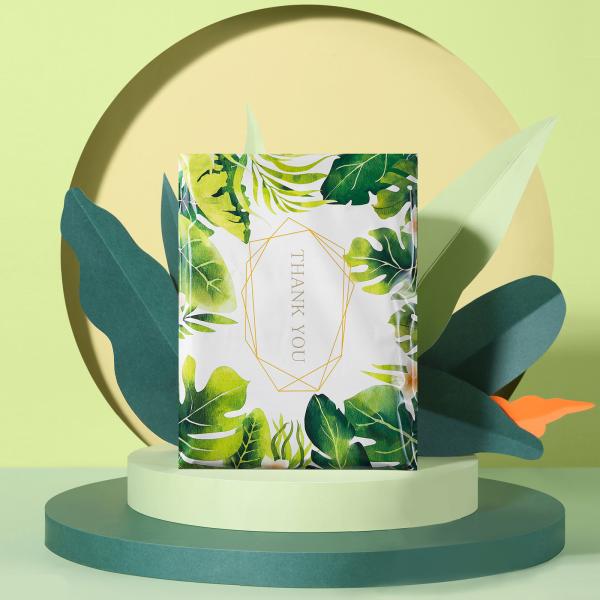 2.35Mil Printed Poly Mailer Bags Waterproof Courier Poly Bags