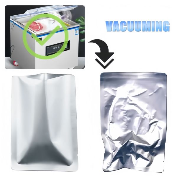 3 Side Seal Pet Food Pouch Eco Friendly UHT Sterilization For Pet Food Gravy