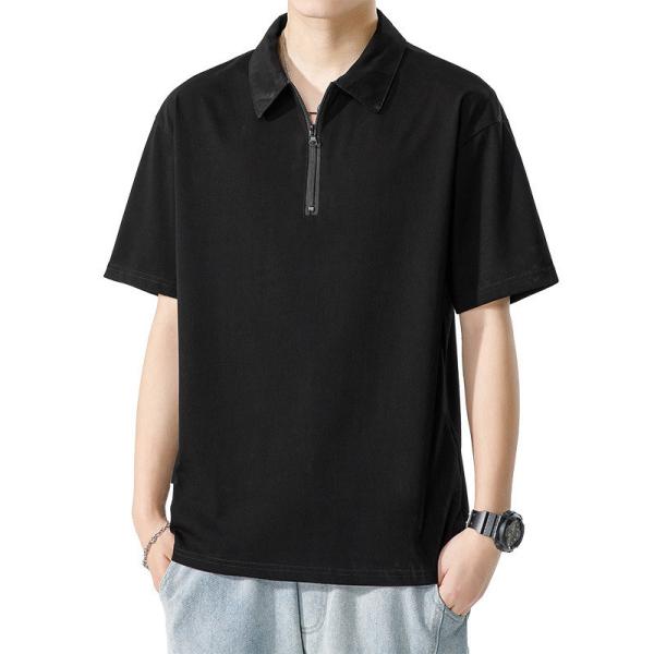 Custom Logo Casual Oversized T Shirt  Plus Size S Polo Shirt