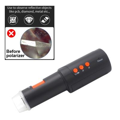 Smart Devices d'Usb 2000mAh de microscope d'IOS Digital de 1280x720 WiFi