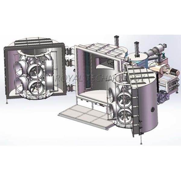 L'alliage d'aluminium de voiture roule la machine d'électrodéposition de PVD