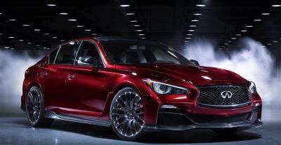 Poderoso carro elétrico de 5 lugares Infiniti Q50 Carro com motor de 3,0L