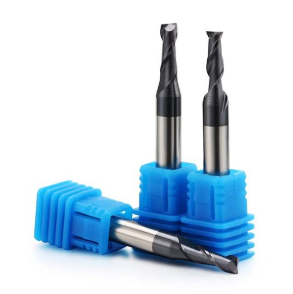 4- Flute Flattened Solid Carbide End Mills PM - 4EX - G Series NaNo TiAIN