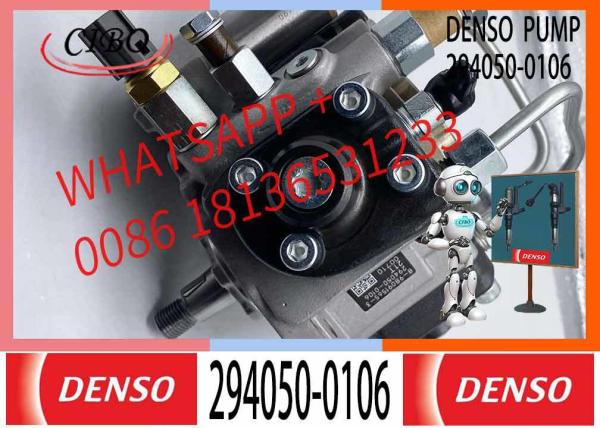 Pièces de moteur diesel pour excavateur 294050-0106 294050-0105 pompe à carburant pour moteur diesel isuzu 6HK1 pompe d'injection de carburant