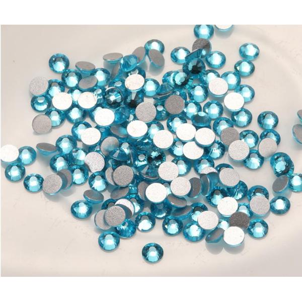 Medalla de manicura redonda Piedras del Rin Joyería Ropa Transparente Piedras del Rin