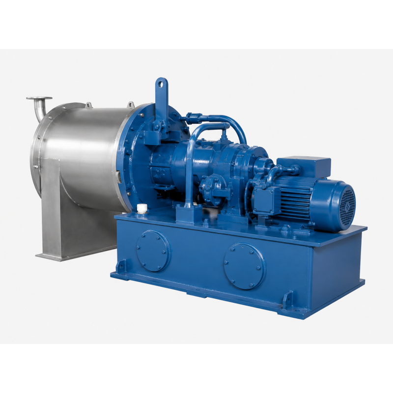 Low Moisture Pusher Centrifuge for Salt Dewatering