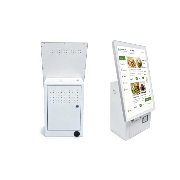 21.5 Inch Screen Size Custom Kiosk Design Self Ordering Kiosk Supporting Android Windows or LINUX OS