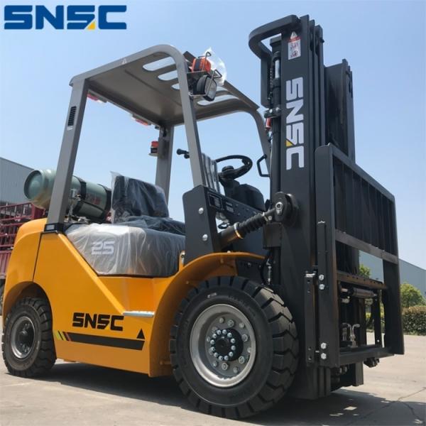 2500kg Shipping Container Forklift China Gq491 Lp Gas Forklift