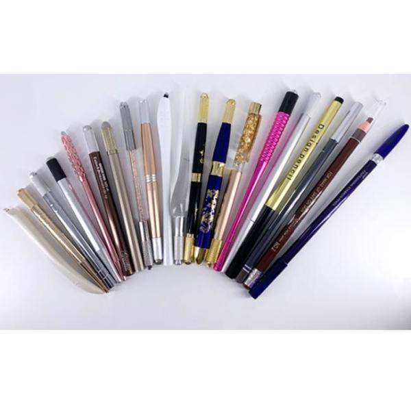 Ручка татуировки брови Microblading макияжа оптовой цены дешевая постоянная для постоянного OEM аксессуаров макияжа приняла