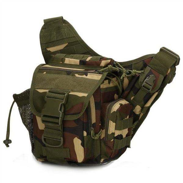 Tactical Shoulder Sling Bag Small Outdoor Chest Pack For Men Traveling, Trekking, Camping, Rover Sling Daypack