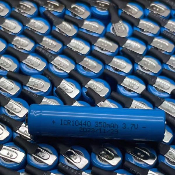 10440 Lithium Battery Rechargeable 3.7V High Capacity 350mAh Power Battery