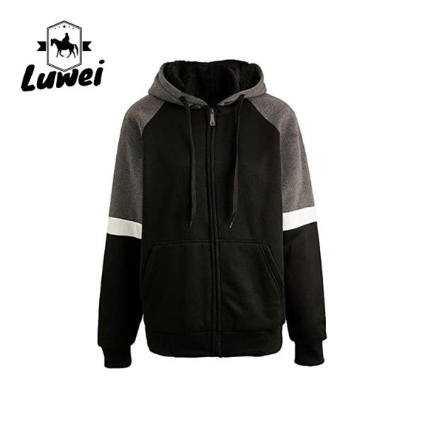 Уличная одежда вышитая тяжелая хлопчатобумажная логотипная веревка мягкие вязаные мужские хаусины и свитер с резьбой