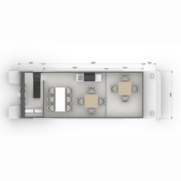 Aluminum Luxurious Floating Boat House For Fishing Sunbathing Sightseeing