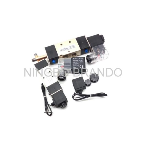 ИСО КЭ клапана цилиндра 4В220-08 0.8МПа алюминиевый пневматический аттестует