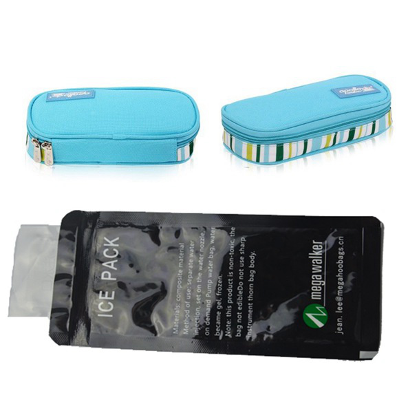 Polyester + Aluminum Foil Insulated Cooler Bags For Ice Packs