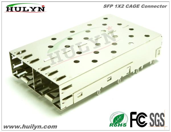 SFP+ CAGE & Connector  SFP 1X2 CAGE PRESS-FIT