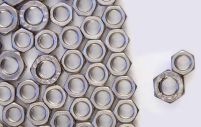 Hexagon Head Coarse Thread Lock Nut , Stainless Steel Lock Nuts Easy To Install