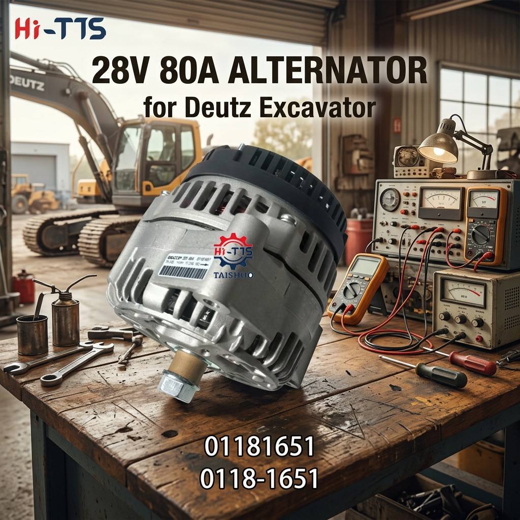 28V 80A  01181651 0118-1651 Alternator Engine for TCD2013 BFM1015 Excavator Construction Machinery Parts