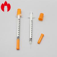 Seringa plástica 1ml da insulina dos PP da injeção médica descartável