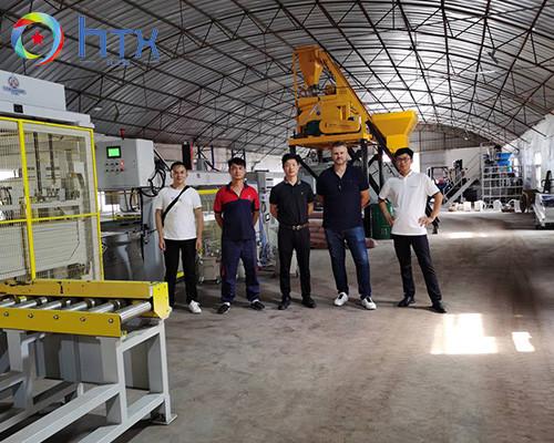 Fully Automatic Wet Material Pouring Production Line