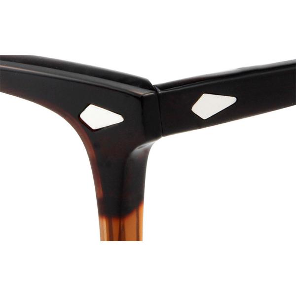 Two Tone Laminated Acetate Frame Glasses Classic Square Men Women Optical