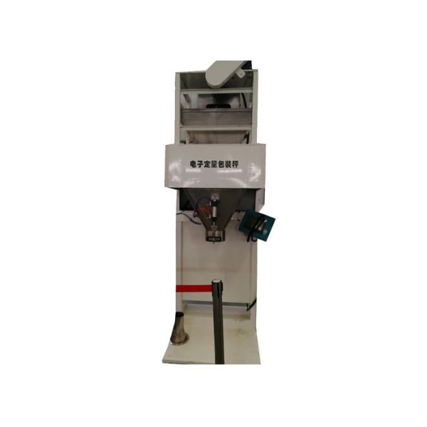 Double Weighing Granule Filling Machine with 5-50kg Weighing Range and 3-5 Bags/Minute Capacity at ±0.1-0.3% Precision