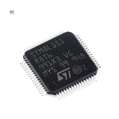 STM8L152R8T6 LQFP-64 puce transistor microcontrôleur à 8 bits MCU Stcircuit intégré de microélectronique